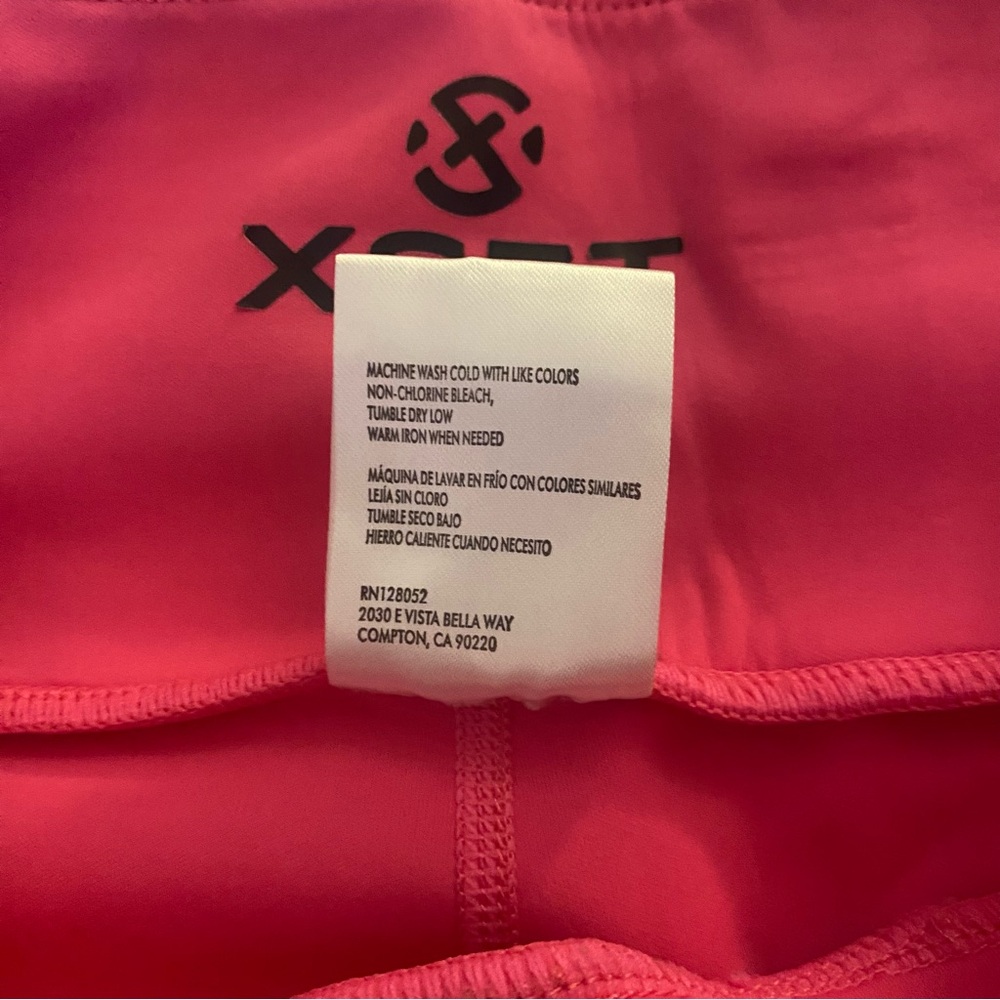 XSET women’s hot pink active skort size Medium - Picture 3 of 6